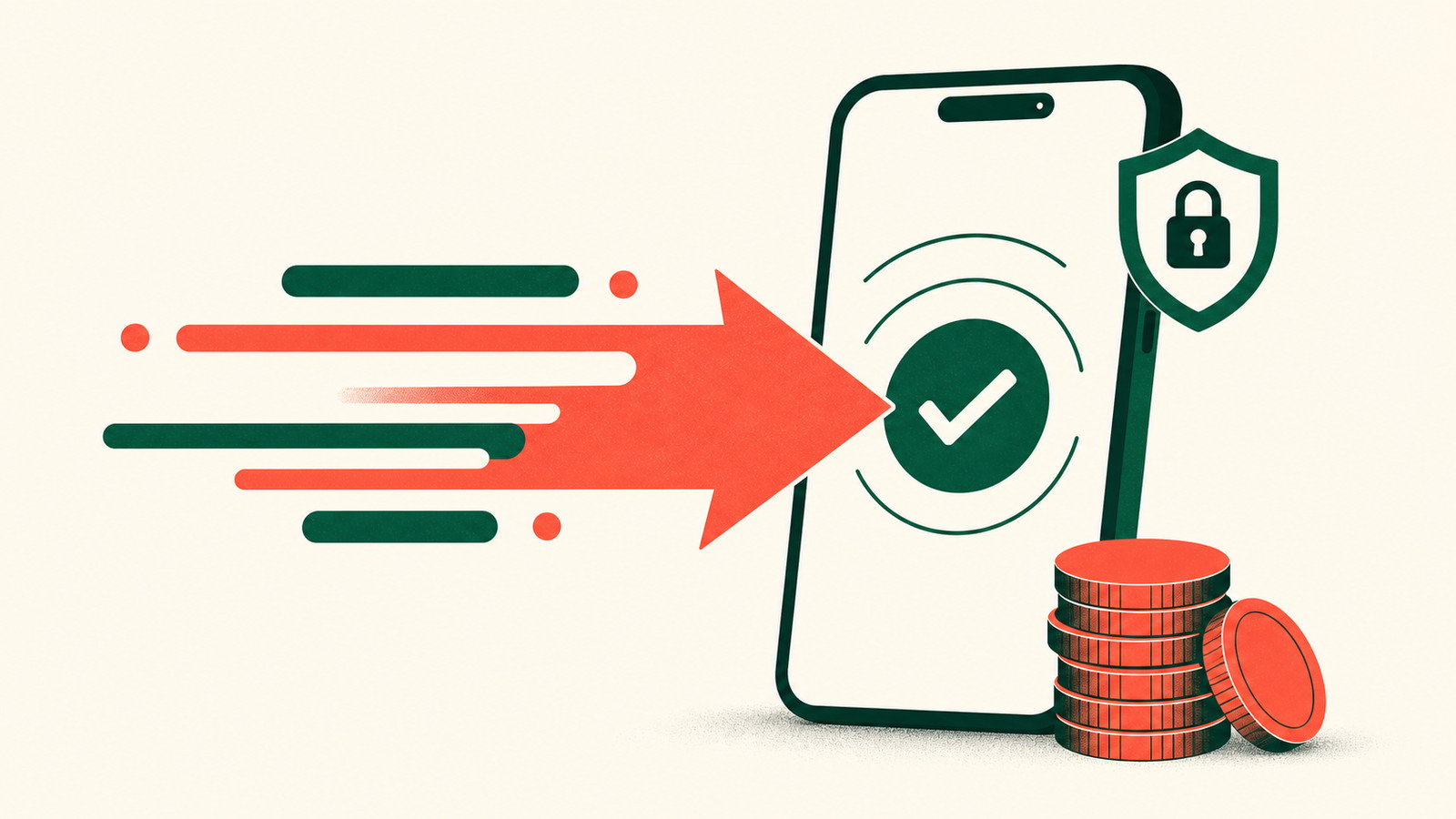 Illustration av betalflöden med BankID, Trustly och kortbetalning hos casino utan svensk licens